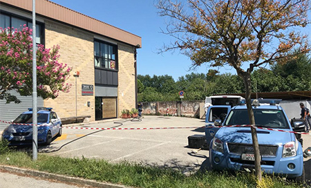 La sede de La Liga en Villorba Explota una bomba frente a ‘La Liga’ en Italia